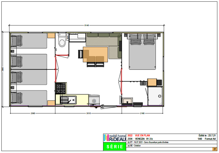 mobil home venezia plan 11