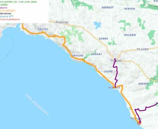 etape littoral - Rando vélo - Pouldreuzic Audierne